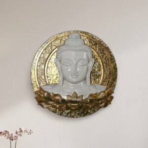 Serene Buddha Face Wall Hanging