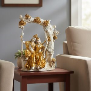 Radha Krishna Jhula Statue